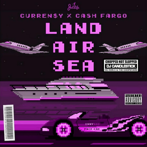 Обложка: Curren$y, Cash Fargo feat. Fendi P - Shark Tank