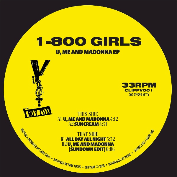 Обложка: 1-800 GIRLS - U, Me and Madonna