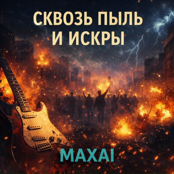 Обложка: MAXAI - Сквозь пыль и искры