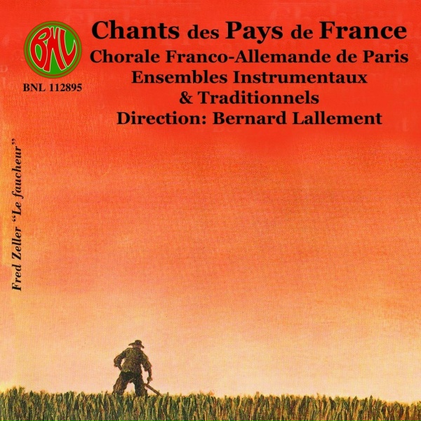 Обложка: Bernard Lallement, Chorale Franco-Allemande de Paris - Le curé de Pomponne