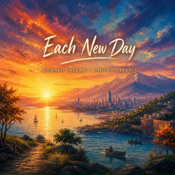 Обложка: Richard Shekari, Dmitrii Sabanin - Each New Day