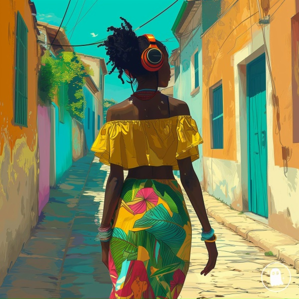Обложка: Afro Lofi Guy - Afro Heat