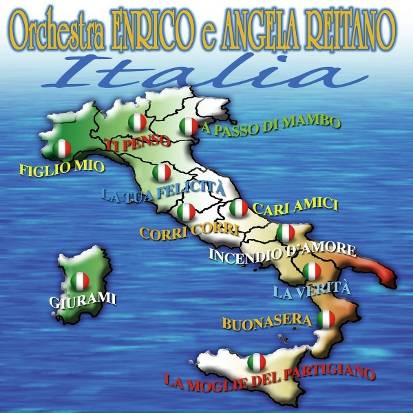 Обложка: Enrico, Angela Reitano - Giurami