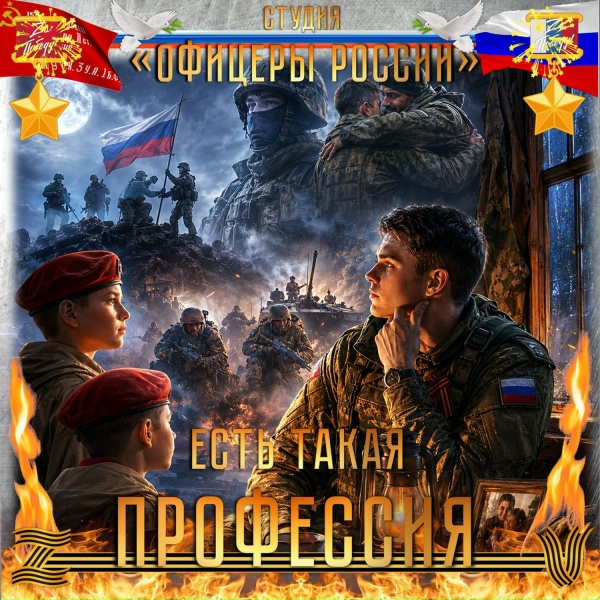 Обложка: Студия "Офицеры России" - Есть такая Профессия