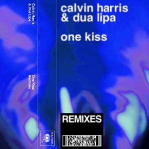 Обложка: Calvin Harris, Dua Lipa - One Kiss