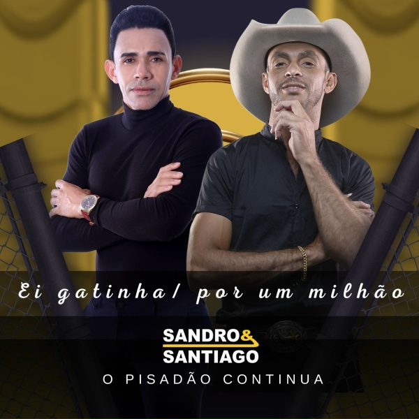 Обложка: Sandro e santiago - Ei Gatinha / Por um Milhão