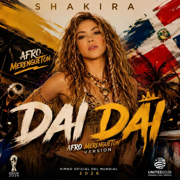 Обложка: ALUNA RAY - Dai Dai - Burna Boy y Shakira - Afro Merengueton