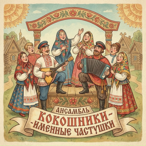 Обложка: Ансамбль Кокошники - Именные частушки