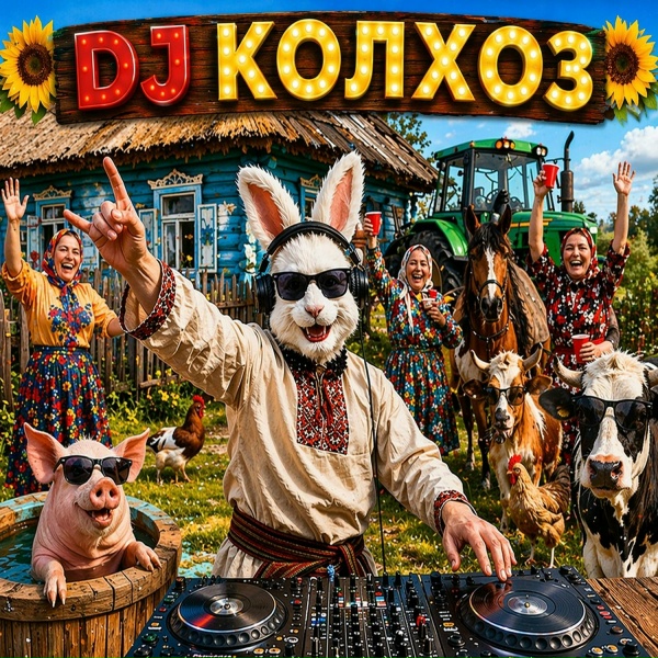 Обложка: DJ КОЛХОЗ - Тихо в лесу новая