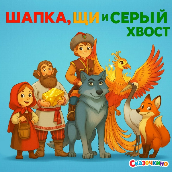 Обложка: Сказочкино - Иван Царевич и серый волк