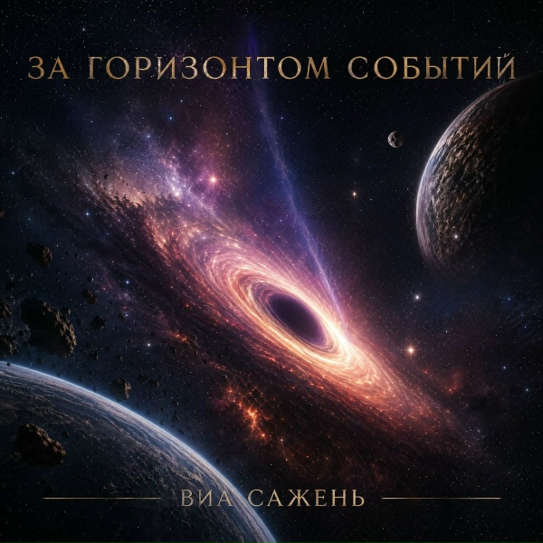 Обложка: ВИА САЖЕНЬ - ТЁМНАЯ МАТЕРИЯ