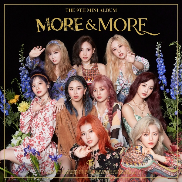 Обложка: TWICE - MORE & MORE