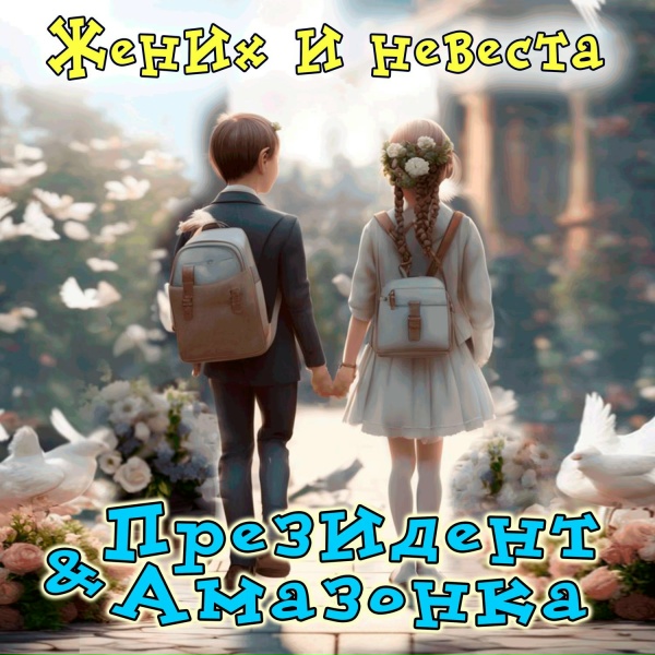 Обложка: Президент и Амазонка - Жених и невеста