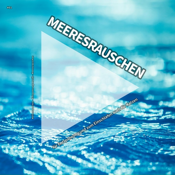 Обложка: Wellenrauschen, Entspannungsmusik, Meeresrauschen - Meeresrauschen