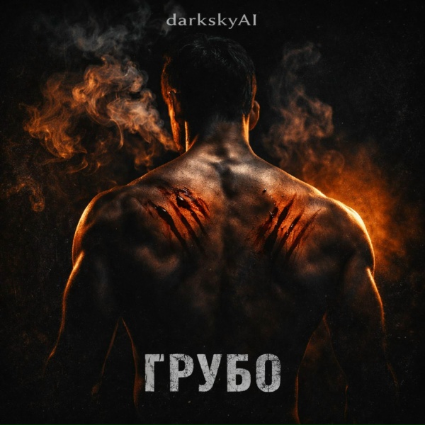 Обложка: darkskyAI - Грубо