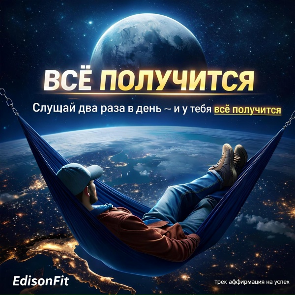 Обложка: EdisonFit - Всё получится
