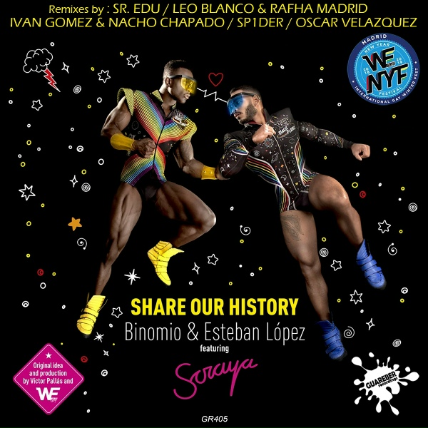 Обложка: Binomio, Esteban Lopez feat. Soraya - Share Our History