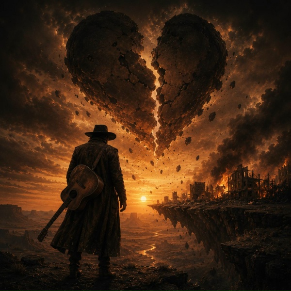 Обложка: Cain Walker - Ballad of a Broken Man