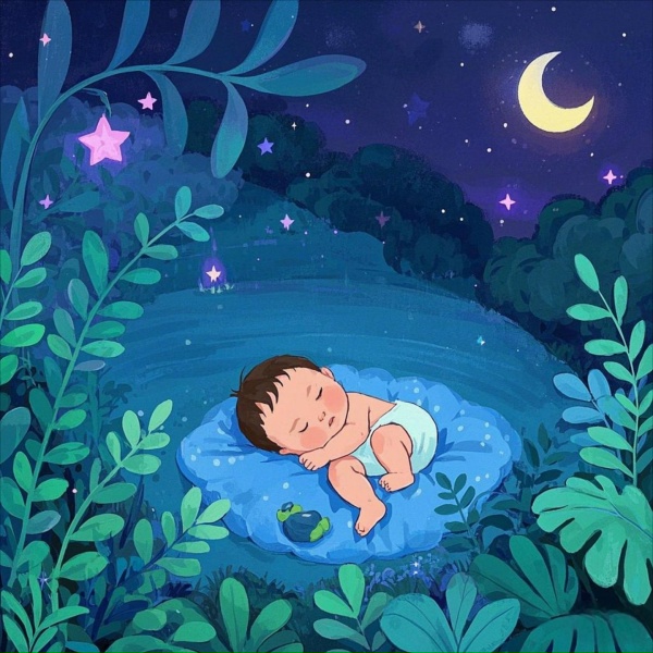 Обложка: 蓝夜漫游指南 - 婴儿哄睡