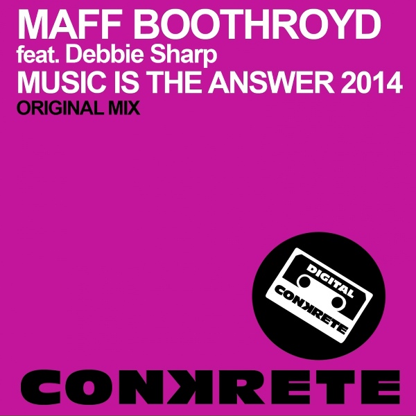 Обложка: Maff Boothroyd feat. Debbie Sharp - Music Is The Answer 2014