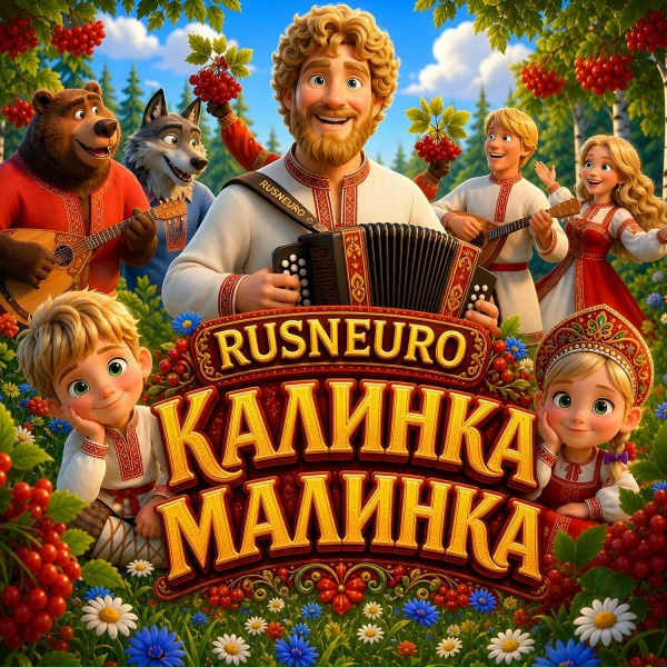 Обложка: RUSNEURO - Калинка Малинка
