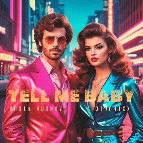 Обложка: Dinamixx, Vadim Adamov - Tell Me Baby