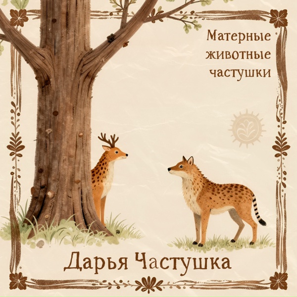 Обложка: Дарья Частушка - Матерные животные частушки