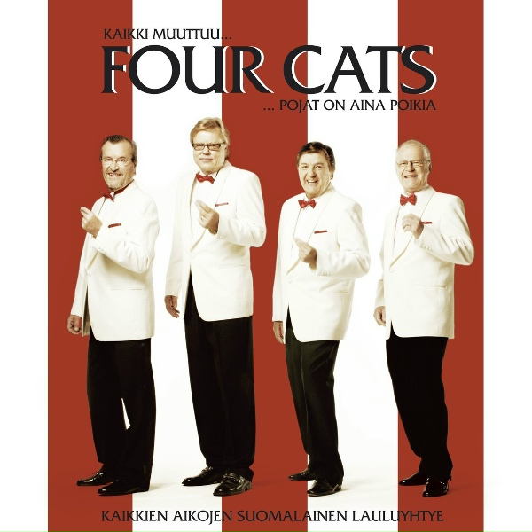 Обложка: Vieno Kekkonen, Four Cats - Menneet illat