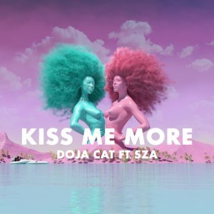 Обложка: Doja Cat feat. SZA - Kiss Me More