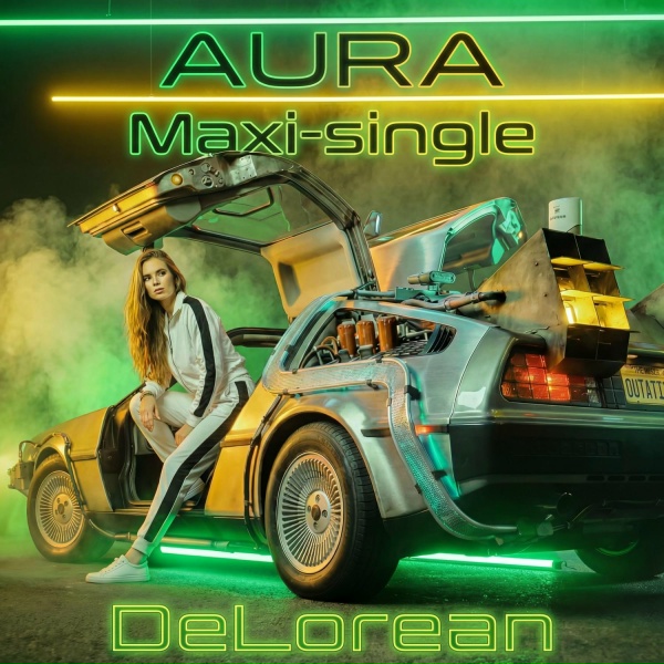 Обложка: AURA - DeLorean