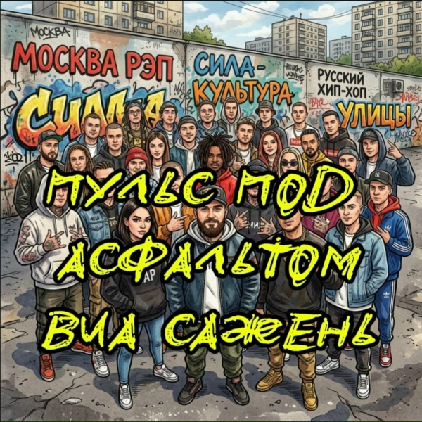 Обложка: ВИА САЖЕНЬ - НАСТЬ
