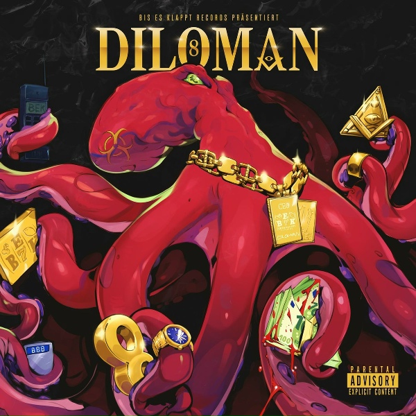 Обложка: DILOMAN, Azad - HUSTLE&FLOW
