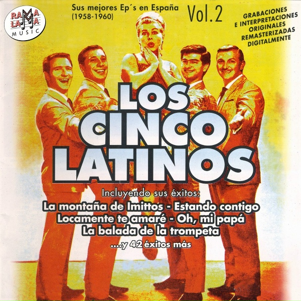 Обложка: Los Cinco Latinos - Algo para Recordar