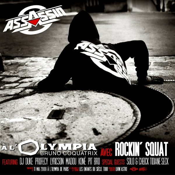 Обложка: Assassin, Rockin' Squat, Supernatural - Undaground Connexion