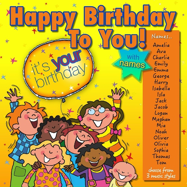 Обложка: Dave Wall, Jump Singers - Happy Birthday to You