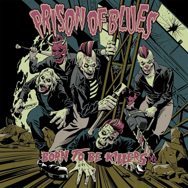 Обложка: Prison Of Blues, Dellu Uyee - Zombie Di Ruang Tamu