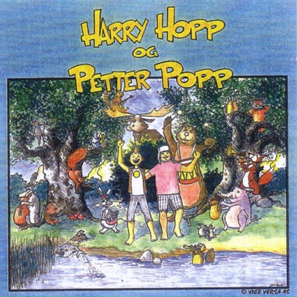 Обложка: Harry Hopp & Petter Popp - Bursdagssang for Petter Popp