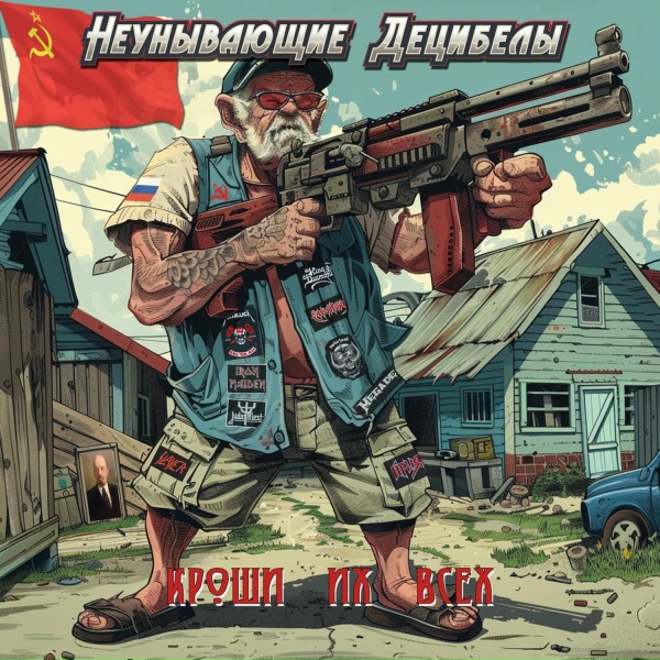 Обложка: Неунывающие Децибелы - Гламурный царь