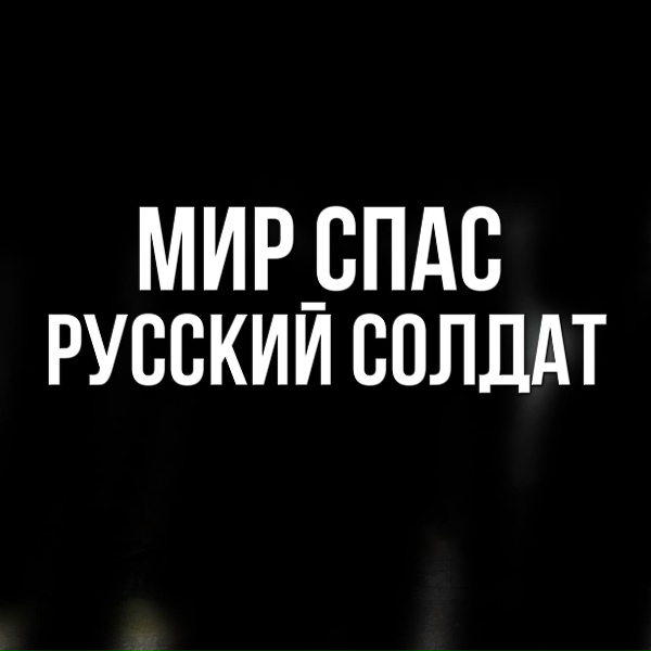 Обложка: Артём Гришанов - Мир спас русский солдат