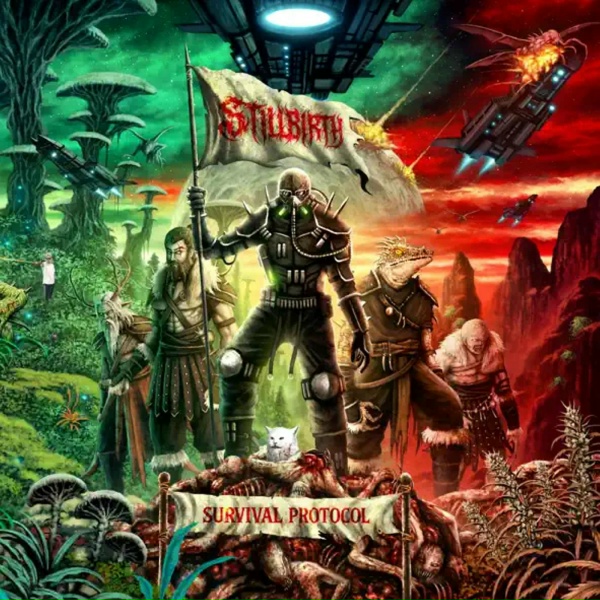Обложка: Stillbirth - Throne of Bones