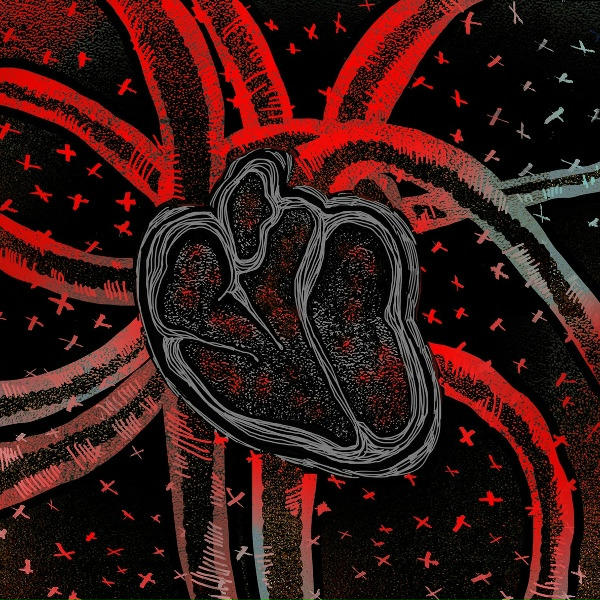 Обложка: МУККА, pyrokinesis - чёрное сердце