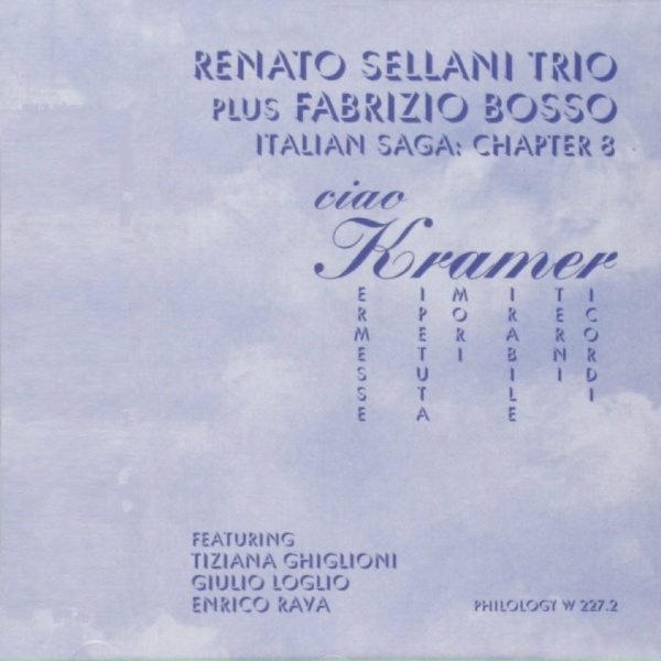 Обложка: Renato Sellani Trio feat. Fabrizio Bosso - Amore fermati