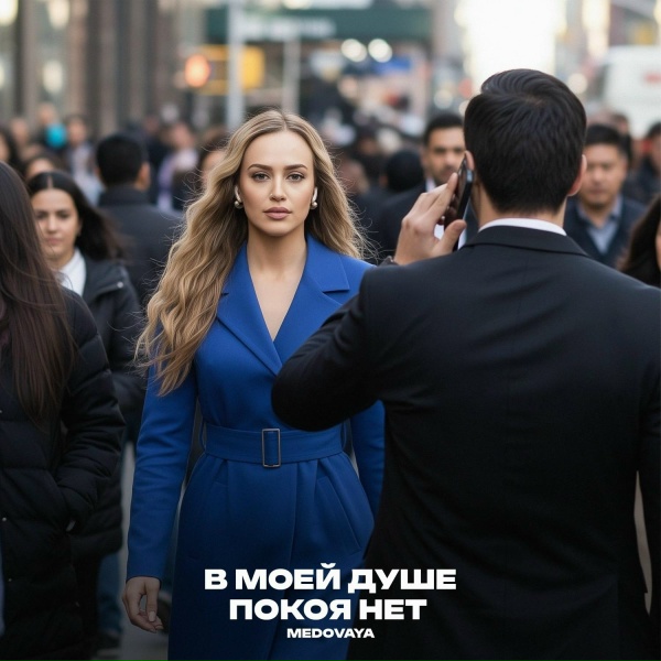 Обложка: Medovaya - В моей душе покоя нет