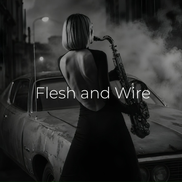 Обложка: Peter Axon - Flesh and Wire