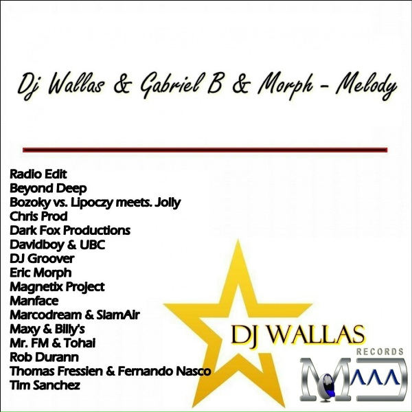 Обложка: Dj Wallas & Gabriel B & Morph - Melody