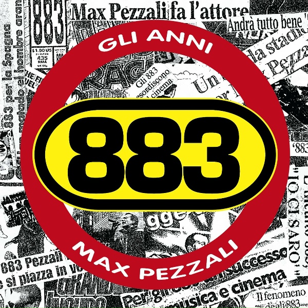 Обложка: 883 - Una canzone d'amore