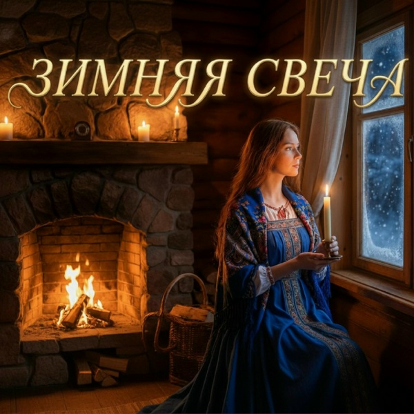 Обложка: Olga Leman - ЗИМНЯЯ СВЕЧА!
