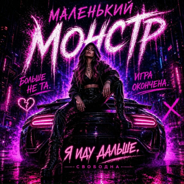 Обложка: маленький монстр - Я ВЫСТОЯЛА