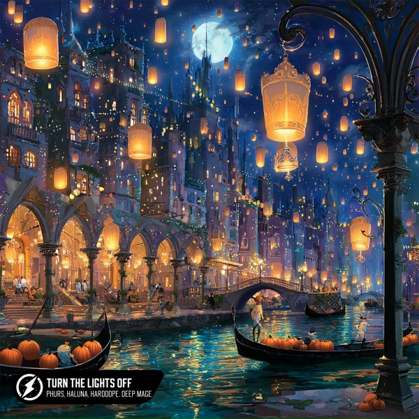 Обложка: PHURS, HALUNA, Harddope, Deep Mage - Turn the Lights Off