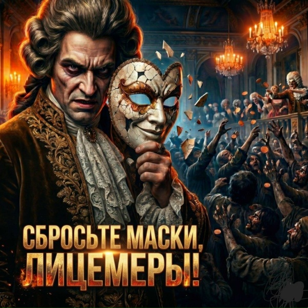 Обложка: Viktor L. - Сбросьте маски лицемеры